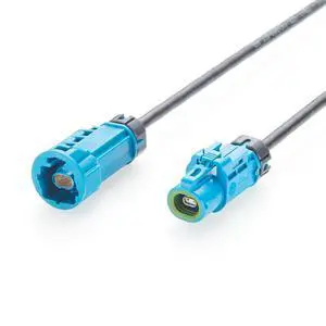 IP67 Waterproof H-MTD Male to Female Automotive Ethernet Cable Rosenberger E6S14E-1CAZ5-Z to E6K14A-1CAZ5-Z 10Gbps 100/1000BASE-T1 for ADAS Camera, Robotaxi, LiDAR, ECU, Telematics (5M/16.4FT) IP67 Waterproof H-MTD Male to Female Automotive Ethernet Cable Rosenberger E6S14E-1CAZ5-Z to E6K14A-1CAZ5-Z 10Gbps 100/1000BASE-T1 for ADAS Camera, Robotaxi, LiDAR, ECU, Telematics (5M/16.4FT)