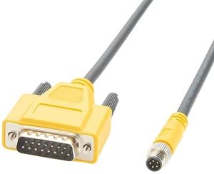 M8 5Pin B Code to DB15 I/O Module Cable High Flex Industrial Camera Cable Compatible Cognex CCB-M8DSIO-02 CCB-M8DSIO-05 in-Sight 8000 Micro Series ISM1100-01 (2M/6.6FT) M8 5Pin B Code to DB15 I/O Module Cable High Flex Industrial Camera Cable Compatible Cognex CCB-M8DSIO-02 CCB-M8DSIO-05 in-Sight 8000 Micro Series ISM1100-01 (2M/6.6FT)