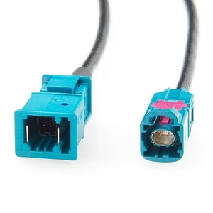 Rosenberger H-MTD Male E6S10A-1BZZ5-Z to TE MATEnet Male 2302461-9 Automotive Ethernet Cable 1Gbps 100/1000BASE-T1 Shielded Wire Harness for ADAS, Camera, Infotainment(2M/6.6FT) Rosenberger H-MTD Male E6S10A-1BZZ5-Z to TE MATEnet Male 2302461-9 Automotive Ethernet Cable 1Gbps 100/1000BASE-T1 Shielded Wire Harness for ADAS, Camera, Infotainment(2M/6.6FT)