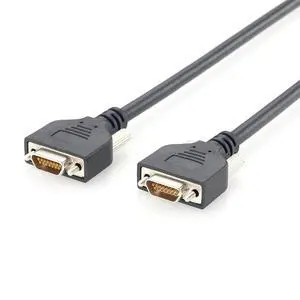 Micro-D 15 Pin Micro DB15 Female to Female Cable (2M/6.6FT) Micro-D 15 Pin Micro DB15 Female to Female Cable (2M/6.6FT)