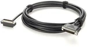 Right Angle DB25 Male to Male Cable Low Profile D-Sub 25Pin Shielded Cable (6M/20FT) Right Angle DB25 Male to Male Cable Low Profile D-Sub 25Pin Shielded Cable (6M/20FT)