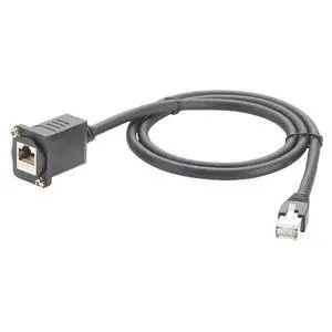 D Series Panel Mount RJ45 Cable Shielded CAT6A Network Ethernet Male to Female Extension Cable RJ45 Feedthru Screw Mount for Industrial Camera Machine Vision (0.9M/3FT) D Series Panel Mount RJ45 Cable Shielded CAT6A Network Ethernet Male to Female Extension Cable RJ45 Feedthru Screw Mount for Industrial Camera Machine Vision (0.9M/3FT)