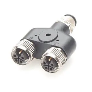 IP67 M12 L-Code 5Pin Y Splitter Adapter 63V 16A Male to Dual Female Power Distributor T Circular Connector Power Supply for Profinet, EtherCAT, Profibus IO-Link, CANopen, Servo Motors(1Pc) IP67 M12 L-Code 5Pin Y Splitter Adapter 63V 16A Male to Dual Female Power Distributor T Circular Connector Power Supply for Profinet, EtherCAT, Profibus IO-Link, CANopen, Servo Motors(1Pc)