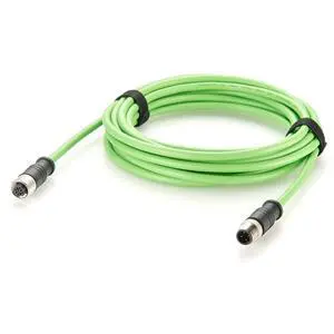 Profinet M12 4 Pin D Code Male to Female Extension Cable Waterproof Shielded Cat5 Ethernet High Flex Cable for Industrial Camera, Automation, Encoder, Sensor, Drag Chain Robot (Straight, 5M/16.4FT) Profinet M12 4 Pin D Code Male to Female Extension Cable Waterproof Shielded Cat5 Ethernet High Flex Cable for Industrial Camera, Automation, Encoder, Sensor, Drag Chain Robot (Straight, 5M/16.4FT)