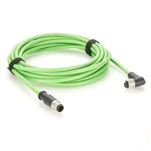 Profinet M12 4 Pin D Code Male to Female Extension Cable Waterproof Shielded Cat5 Ethernet High Flex Cable for Industrial Camera, Automation, Encoder, Sensor, Drag Chain Robot (Right Angle, 5M/16.4FT) Profinet M12 4 Pin D Code Male to Female Extension Cable Waterproof Shielded Cat5 Ethernet High Flex Cable for Industrial Camera, Automation, Encoder, Sensor, Drag Chain Robot (Right Angle, 5M/16.4FT)