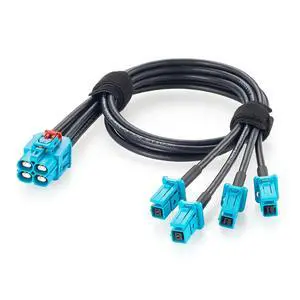 TE 4-in-1 GEMnet Female to MATEnet Female Automotive Ethernet Cable(1.64FT) TE 4-in-1 GEMnet Female to MATEnet Female Automotive Ethernet Cable(1.64FT)