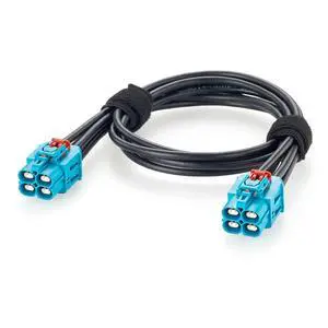 TE Quad GEMnet Z Code Female to Female Automotive Ethernet Cable(1.64FT) TE Quad GEMnet Z Code Female to Female Automotive Ethernet Cable(1.64FT)