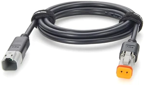Deutsch DT 2 Pin Male to Female Cable 16AWG Waterproof Electrical Connector DT04-2P to DT06-2S for Automotive Truck LED Work Light (2Pin, 2M/6.6FT) Deutsch DT 2 Pin Male to Female Cable 16AWG Waterproof Electrical Connector DT04-2P to DT06-2S for Automotive Truck LED Work Light (2Pin, 2M/6.6FT)