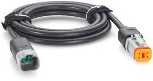 Deutsch DT 4 Pin Male to Female Cable 16AWG Waterproof Automotive Wiring DT04-4P to DT06-4S for Sensors, Engine Control (4Pin, 2M/6.6FT) Deutsch DT 4 Pin Male to Female Cable 16AWG Waterproof Automotive Wiring DT04-4P to DT06-4S for Sensors, Engine Control (4Pin, 2M/6.6FT)