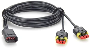 3 Pin TE AMP Superseal 1.5 Series Y Splitter Cable 1 Male to 2 Female Waterproof Automotive Connector Cable 282105-1 282087-1 (3Pin, 2M/6.6FT) 3 Pin TE AMP Superseal 1.5 Series Y Splitter Cable 1 Male to 2 Female Waterproof Automotive Connector Cable 282105-1 282087-1 (3Pin, 2M/6.6FT)