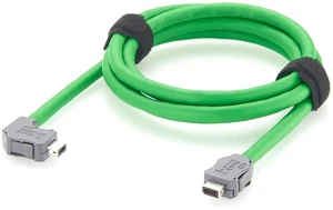 IX to IX Cat6A Industrial Ethernet Cable Right Angle IX40G-A-10S-CVL1 to IX40G-A-10S-CV 10Pin A Key 10Gbps Shielded for Industrial Automation, PLC, Machine Vision, Robotics (Downward, 1.5M/4.92FT) IX to IX Cat6A Industrial Ethernet Cable Right Angle IX40G-A-10S-CVL1 to IX40G-A-10S-CV 10Pin A Key 10Gbps Shielded for Industrial Automation, PLC, Machine Vision, Robotics (Downward, 1.5M/4.92FT)