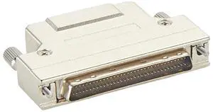 SCSI HPDB 68 Pin Male Connector with Metal Shield Shell for SCSI-2/SCSI-3 SCSI HPDB 68 Pin Male Connector with Metal Shield Shell for SCSI-2/SCSI-3