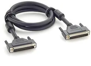 DB62 Male to Male Cable Compatible with PCL-10162 Series, High Density D-Sub 62 Pin Shielded DAQ I/O Signal Cable (2M/6.6FT) DB62 Male to Male Cable Compatible with PCL-10162 Series, High Density D-Sub 62 Pin Shielded DAQ I/O Signal Cable (2M/6.6FT)