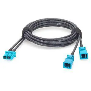 TE MATEnet Z Code Dual Port Female to Dual Male Automotive Ethernet Breakout Harness 100/1000BASE-T1 1Gbps Vehicle Network Cable 2307961-9 to 2302461-9 for ADAS, ECU, Domain Controller (2M/6.6FT) TE MATEnet Z Code Dual Port Female to Dual Male Automotive Ethernet Breakout Harness 100/1000BASE-T1 1Gbps Vehicle Network Cable 2307961-9 to 2302461-9 for ADAS, ECU, Domain Controller (2M/6.6FT)