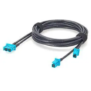 TE MATEnet Z Code Dual Port Female to Dual Single Port Female Automotive Ethernet Cable 2307961-9 to 2302510-9 100/1000BASE-T1 1Gbps Vehicle Network Cable for ADAS, ECU, Domain Controller (2M/6.6FT) TE MATEnet Z Code Dual Port Female to Dual Single Port Female Automotive Ethernet Cable 2307961-9 to 2302510-9 100/1000BASE-T1 1Gbps Vehicle Network Cable for ADAS, ECU, Domain Controller (2M/6.6FT)