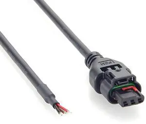 TE Connectivity 1488991-1 Automotive Sensor Cable Assembly MCON 1.2mm 3 Pin Waterproof Connector 3-Wire Car Wiring Harness for ECU, Engine Sensor, Vehicle Power, EV (1.5M/4.92FT) TE Connectivity 1488991-1 Automotive Sensor Cable Assembly MCON 1.2mm 3 Pin Waterproof Connector 3-Wire Car Wiring Harness for ECU, Engine Sensor, Vehicle Power, EV (1.5M/4.92FT)