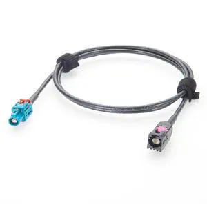 TE GEMnet Male to Female Automotive Ethernet Cable 10Gbps 100/1000BASE-T1 Vehicle Network Cable 2368003-1 to 1-2368022-4 for ADAS Camera, ECU, Domain Controller, Robotaxi (5M/16.4FT) TE GEMnet Male to Female Automotive Ethernet Cable 10Gbps 100/1000BASE-T1 Vehicle Network Cable 2368003-1 to 1-2368022-4 for ADAS Camera, ECU, Domain Controller, Robotaxi (5M/16.4FT)
