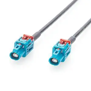 TE GEMnet Z Code Female to Female Automotive Ethernet Cable 10Gbps 100/1000BASE-T1 Vehicle Network Cable 1-2368022-4 for ADAS Camera, ECU, Domain Controller, Robotaxi, Telematics(1M/3.28FT) TE GEMnet Z Code Female to Female Automotive Ethernet Cable 10Gbps 100/1000BASE-T1 Vehicle Network Cable 1-2368022-4 for ADAS Camera, ECU, Domain Controller, Robotaxi, Telematics(1M/3.28FT)