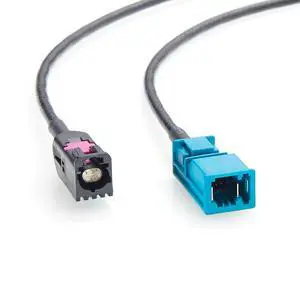 TE GEMnet Male to MATEnet Male Automotive Ethernet Cable 100 Ohm 10Gbps 100/1000BASE-T1 Vehicle Network Cable 2368003-1 to 2302461-9 for ADAS Camera, Robotaxi, ECU, Infotainment, Telematics(2M/6.6FT) TE GEMnet Male to MATEnet Male Automotive Ethernet Cable 100 Ohm 10Gbps 100/1000BASE-T1 Vehicle Network Cable 2368003-1 to 2302461-9 for ADAS Camera, Robotaxi, ECU, Infotainment, Telematics(2M/6.6FT)