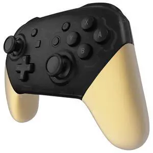 Metallic Champagne Gold Replacement Handle Grips for Nintendo Switch Pro Controller, Soft Touch DIY Hand Grip Shell for Nintendo Switch Pro - Controller NOT Included @ Metallic Champagne Gold Replacement Handle Grips for Nintendo Switch Pro Controller, Soft Touch DIY Hand Grip Shell for Nintendo Switch Pro - Controller NOT Included @