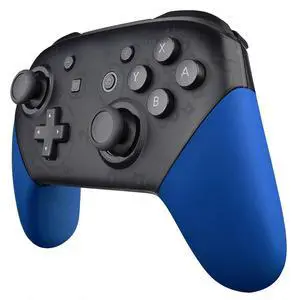 Blue Replacement Handle Grips for Nintendo Switch Pro Controller, Soft Touch DIY Hand Grip Shell for Nintendo Switch Pro - Controller NOT Included @ Blue Replacement Handle Grips for Nintendo Switch Pro Controller, Soft Touch DIY Hand Grip Shell for Nintendo Switch Pro - Controller NOT Included @