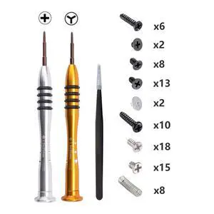 Cross Screwdriver Tri-Wing Screwdrivers Kit, Assemble Disassemble Tools Set with Springs and Tweezers Screws for NS Switch Console Joy Con @ Cross Screwdriver Tri-Wing Screwdrivers Kit, Assemble Disassemble Tools Set with Springs and Tweezers Screws for NS Switch Console Joy Con @