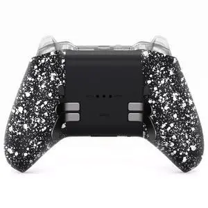 Replacement Bottom Shell for Xbox Elite Series 2 Controller, Custom Textured White Back Housing Shell Case Cover for Xbox Elite Series 2 Core Wireless Controller Model 1797 @ Replacement Bottom Shell for Xbox Elite Series 2 Controller, Custom Textured White Back Housing Shell Case Cover for Xbox Elite Series 2 Core Wireless Controller Model 1797 @