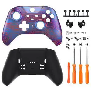 Damascuscamo Patterned Faceplate Shell + Black Bottom Shell for Xbox Elite Series 2, for Elite Series 2 Core Controller @ Damascuscamo Patterned Faceplate Shell + Black Bottom Shell for Xbox Elite Series 2, for Elite Series 2 Core Controller @