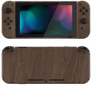 Wood Grain Front Back Plate for Nintendo Switch Console, NS Joycon Handheld Controller Housing with Full Set Buttons, Full Set Replacement Shell for Nintendo Switch - Switch NOT Included @ Wood Grain Front Back Plate for Nintendo Switch Console, NS Joycon Handheld Controller Housing with Full Set Buttons, Full Set Replacement Shell for Nintendo Switch - Switch NOT Included @
