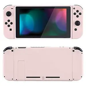 Pink Front Back Plate for Nintendo Switch Console, NS Joycon Handheld Controller Housing with Full Set Buttons, Full Set Replacement Shell for Nintendo Switch - Switch NOT Included @ Pink Front Back Plate for Nintendo Switch Console, NS Joycon Handheld Controller Housing with Full Set Buttons, Full Set Replacement Shell for Nintendo Switch - Switch NOT Included @