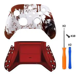 Custom Blood Zombie Patterned Shell for Xbox Series X|S + Bottom Shell for Xbox Series X/S Controller @ Custom Blood Zombie Patterned Shell for Xbox Series X|S + Bottom Shell for Xbox Series X/S Controller @