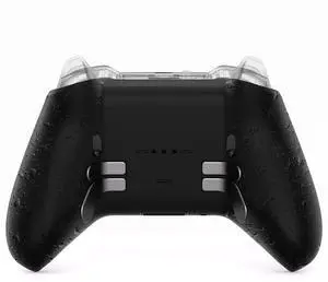 Replacement Bottom Shell Case for Xbox Elite Series 2 Controller, Textured Black Non-Slip Back Housing Shell, 3D Splashing Cover for Xbox Elite Series 2 Core Wireless Controller Model 1797 @ Replacement Bottom Shell Case for Xbox Elite Series 2 Controller, Textured Black Non-Slip Back Housing Shell, 3D Splashing Cover for Xbox Elite Series 2 Core Wireless Controller Model 1797 @