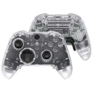 Full Set Shell Buttons for Xbox One Elite Series 2 Controller, Clear Replacement Faceplate Back Plate Bottom Shell Case with Buttons for Xbox Elite Series 2 Core Controller - Model 1797 @ Full Set Shell Buttons for Xbox One Elite Series 2 Controller, Clear Replacement Faceplate Back Plate Bottom Shell Case with Buttons for Xbox Elite Series 2 Core Controller - Model 1797 @