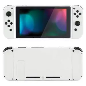 White Front Back Plate for Nintendo Switch Console, NS Joycon Handheld Controller Housing with Full Set Buttons, Full Set Replacement Shell for Nintendo Switch - Switch NOT Included @ White Front Back Plate for Nintendo Switch Console, NS Joycon Handheld Controller Housing with Full Set Buttons, Full Set Replacement Shell for Nintendo Switch - Switch NOT Included @