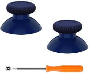 Replacement Thumbsticks for Xbox Core Wireless Controller, Joysticks Repair Kit for Xbox Series X/S Controller, Custom Analog Stick Buttons for Xbox One S/X/Elite - Midnight Blue @ Replacement Thumbsticks for Xbox Core Wireless Controller, Joysticks Repair Kit for Xbox Series X/S Controller, Custom Analog Stick Buttons for Xbox One S/X/Elite - Midnight Blue @