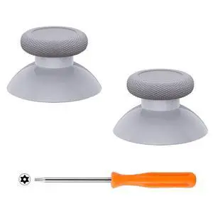 Replacement Thumbsticks for Xbox Core Wireless Controller, Joysticks Repair Kit for Xbox Series X/S Controller, Custom Analog Stick Buttons for Xbox One S/X/Elite - New Hope Gray @ Replacement Thumbsticks for Xbox Core Wireless Controller, Joysticks Repair Kit for Xbox Series X/S Controller, Custom Analog Stick Buttons for Xbox One S/X/Elite - New Hope Gray @