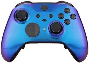 Chameleon Purple Blue Faceplate Cover, Front Housing Shell Case Replacement Kit for Xbox One Elite Series 2, Xbox Elite 2 Core Controller Model 1797 - Controller NOT Included @ Chameleon Purple Blue Faceplate Cover, Front Housing Shell Case Replacement Kit for Xbox One Elite Series 2, Xbox Elite 2 Core Controller Model 1797 - Controller NOT Included @