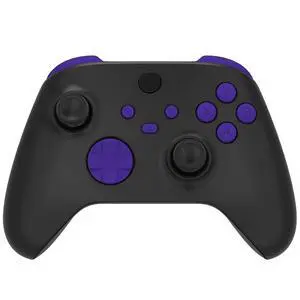 Replacement Buttons for Xbox Core Wireless Controller, Purple DIY Accessories Kit LB RB LT RT Bumpers Trigers Dpad ABXY Start Back Sync Share Keys Parts for Xbox Series X & S Controller @ Replacement Buttons for Xbox Core Wireless Controller, Purple DIY Accessories Kit LB RB LT RT Bumpers Trigers Dpad ABXY Start Back Sync Share Keys Parts for Xbox Series X & S Controller @
