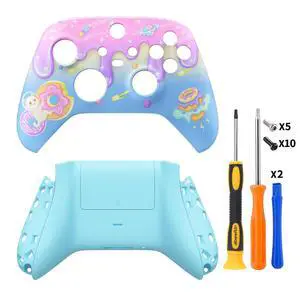 Custom Donut Odyssey Patterned Shell for Xbox Series X|S + Bottom Shell for Xbox Series X/S Controller @ Custom Donut Odyssey Patterned Shell for Xbox Series X|S + Bottom Shell for Xbox Series X/S Controller @