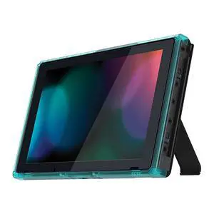 Emerald Green DIY Housing Shell for Nintendo Switch Console, Replacement Faceplate Front Frame for Nintendo Switch Console w/Volume Up Down Power Buttons @ Emerald Green DIY Housing Shell for Nintendo Switch Console, Replacement Faceplate Front Frame for Nintendo Switch Console w/Volume Up Down Power Buttons @