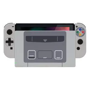 SFC SNES Classic EU Style Joycon Housing Shell (D-Pad Version) with Colorful Buttons for Nintendo Switch, Replacement Faceplate for Nintendo Switch Dock Joy-Con Dock NOT Included @ SFC SNES Classic EU Style Joycon Housing Shell (D-Pad Version) with Colorful Buttons for Nintendo Switch, Replacement Faceplate for Nintendo Switch Dock Joy-Con Dock NOT Included @