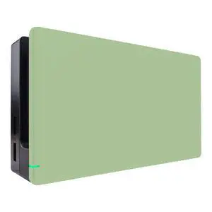 Matcha Green Custom Faceplate for Nintendo Switch Charging Dock, DIY Replacement Housing Shell for Nintendo Switch Dock @ Matcha Green Custom Faceplate for Nintendo Switch Charging Dock, DIY Replacement Housing Shell for Nintendo Switch Dock @