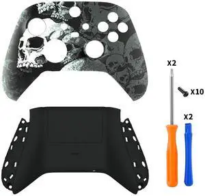 Custom Lonely Skull Patterned Shell for Xbox Series X|S + Bottom Shell for Xbox Series X/S Controller @ Custom Lonely Skull Patterned Shell for Xbox Series X|S + Bottom Shell for Xbox Series X/S Controller @