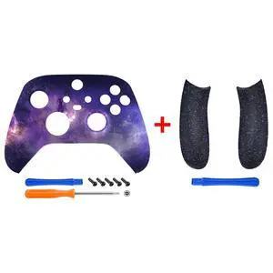 Nebula Galaxy Patterned Shell + Replacement Left Right Side Rails for Xbox Series X/S Controller @ Nebula Galaxy Patterned Shell + Replacement Left Right Side Rails for Xbox Series X/S Controller @