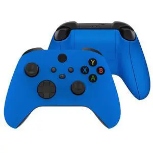 Blue Replacement Side Rails + Back Shell + Faceplate for Xbox Series X/S Controller @ Blue Replacement Side Rails + Back Shell + Faceplate for Xbox Series X/S Controller @