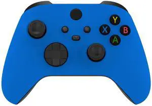 Blue Replacement Shell for Xbox Series X & S Controller - Personalized Upgrade - Soft Touch Grip Custom Cover Gaming Case Faceplate for Xbox Core Controller @ Blue Replacement Shell for Xbox Series X & S Controller - Personalized Upgrade - Soft Touch Grip Custom Cover Gaming Case Faceplate for Xbox Core Controller @