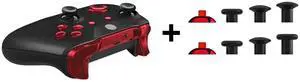 Chrome Red ThumbsGear Interchangeable Ergonomic Thumbstick + Replacement Buttons for Xbox One S, Xbox One X Controller @ Chrome Red ThumbsGear Interchangeable Ergonomic Thumbstick + Replacement Buttons for Xbox One S, Xbox One X Controller @
