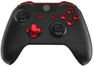 LB RB LT RT Bumpers Triggers D-Pad ABXY Start Back Sync Buttons, Chrome Red Full Set Buttons Repair Kits with Tools for Xbox One S & Xbox One X Controller (Model 1708) @ LB RB LT RT Bumpers Triggers D-Pad ABXY Start Back Sync Buttons, Chrome Red Full Set Buttons Repair Kits with Tools for Xbox One S & Xbox One X Controller (Model 1708) @