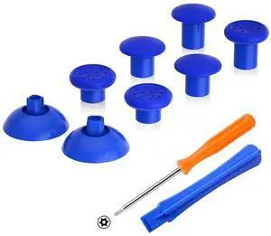 ThumbsGear Interchangeable Thumbstick for Xbox Seires X/S - Improve Comfort - 3 Height Domed & Concave Grips Ergonomic Adjustable Joystick for Xbox One S/X/Elite - Blue @ ThumbsGear Interchangeable Thumbstick for Xbox Seires X/S - Improve Comfort - 3 Height Domed & Concave Grips Ergonomic Adjustable Joystick for Xbox One S/X/Elite - Blue @