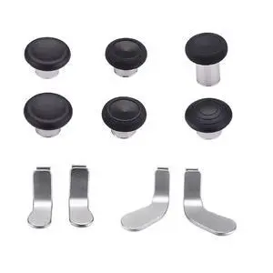 6 in 1 Metal Replacement Thumbsticks Grip + 4 pcs Metal Silver Stainless Steel Paddles for Xbox Elite Seies 2 & Elite 2 Core Controller (Model 1797) @ 6 in 1 Metal Replacement Thumbsticks Grip + 4 pcs Metal Silver Stainless Steel Paddles for Xbox Elite Seies 2 & Elite 2 Core Controller (Model 1797) @